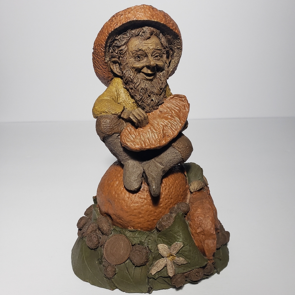 VTG JULIUS-R Tom Clark Gnome 1985 Cairn Studio Item #1097 Edition #35 Oranges